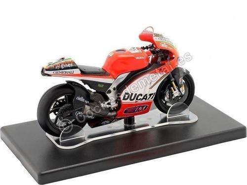 2012 Ducati Desmosedici GP12 Nº46 Valentino Rossi MotoGP 1:18 Editorial Salvat R - Imagen 2 de 7