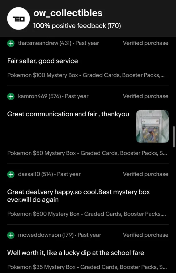 Pokemon $100 Mystery Box - Graded Cards, Booster Packs, Sealed Products 🌟🎁 - image 3 of 4