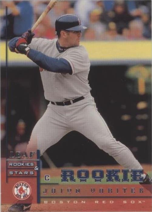 1998 Leaf Rookies & Stars Rookie Jason Varitek 241 for