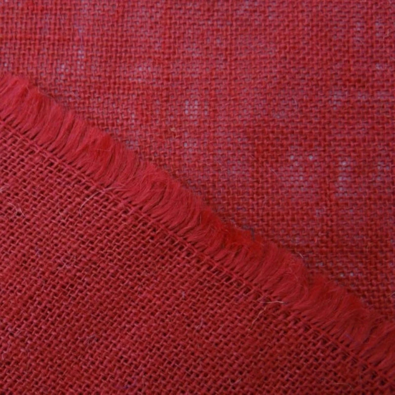 Natural 100% Jute Fabric Burlap Plain Flax Linen Cloth Eco Material Sewing Craft - Image 4 of 4