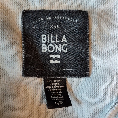 Billa Bong Womens Hoodie Size Small Tie Waist Beige Aztec print Beach Bum - Picture 4 of 6