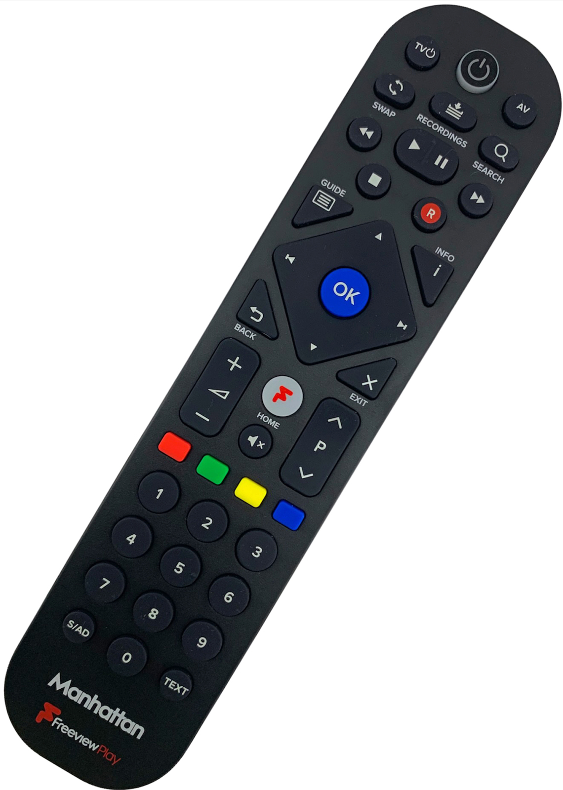 Genuine Manhattan Remote Control for T1 Freeview and SX Freesat HD eBay