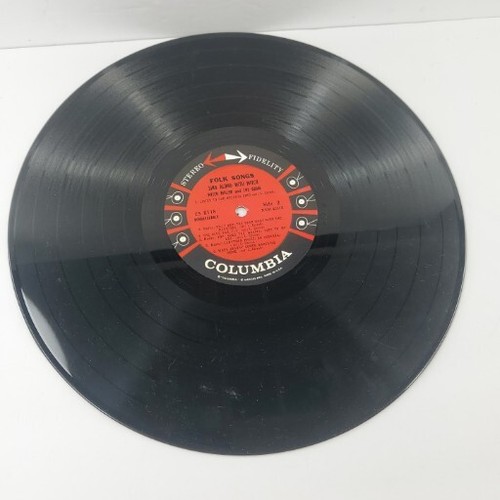 Folk Songs Sing Along With Mitch Vinyl Record With Lyrics 50s Vintage Vinyl - Picture 8 of 12