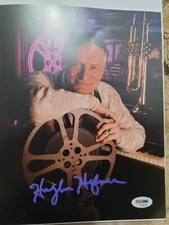 8x10 Hugh Hefner psa dna with psa dna letter