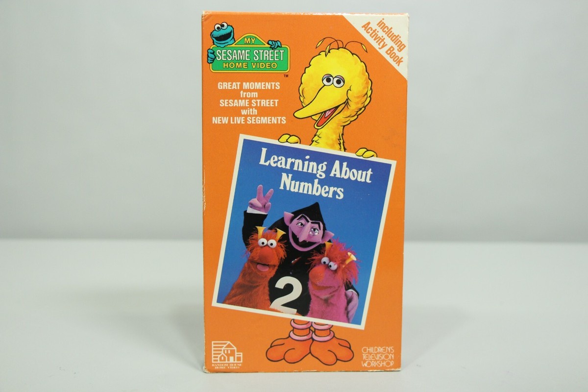 Sesame Street - Learning About Numbers VHS 1986 | eBay