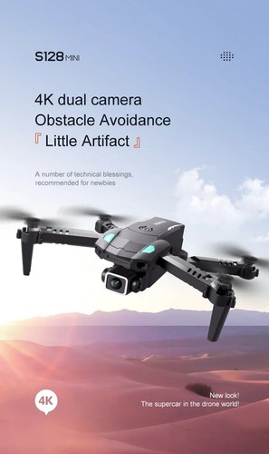 SOUL GUO 4K Drone Obstacle Adoidance WiFi FPV Foldable HD Camera RC Quadcopter - Picture 2 of 13