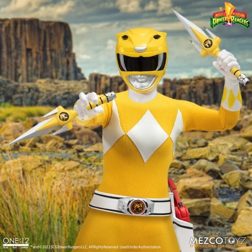 Mezco ONE:12 Mighty Morphin Power Rangers Deluxe Boxed Action Figure In Stock - Picture 16 of 24