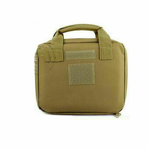Outdoor Tactical Pistol Case Range Bag Handgun Carry Bag Holster Magazine Pouch - Picture 9 of 17