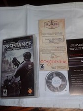 Resistance: Retribution with Case, Manual, & Insert (Sony PSP, 2009)