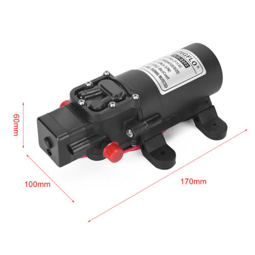 Grifo de presión de 12 V bomba de agua autocebado barco de campamento caravana grifo de presión de 4,3 lpm - Imagen 3 de 17
