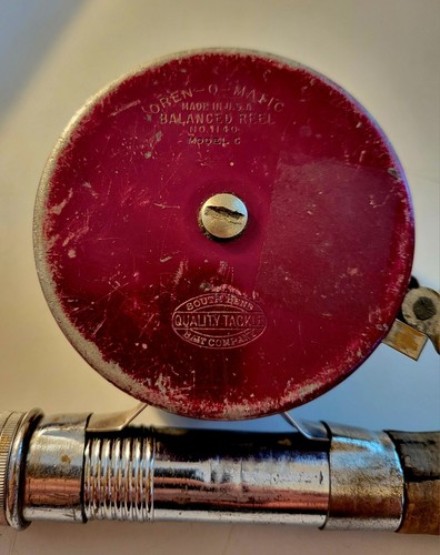 Vintage Nikko Fly Pole with South Bend Oren-O-Matic Reel No.1140 Model C - Picture 3 of 11