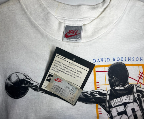 Rare Nike David Robinson National Defense VTG 1992 Dream Team NBA New with Tags - Picture 10 of 24