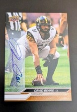 2024 UD CFL Football Autograph SP #24 David Beard HAMILTON Tiger-Cats