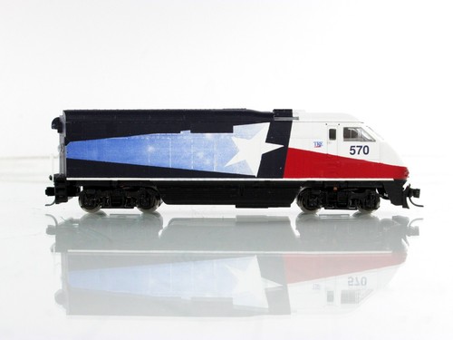 N Scale ***TRINITY RAILWAY EXPRESS*** F59PHI #570 --- Athearn 10021 **DCC Ready - Picture 2 of 6