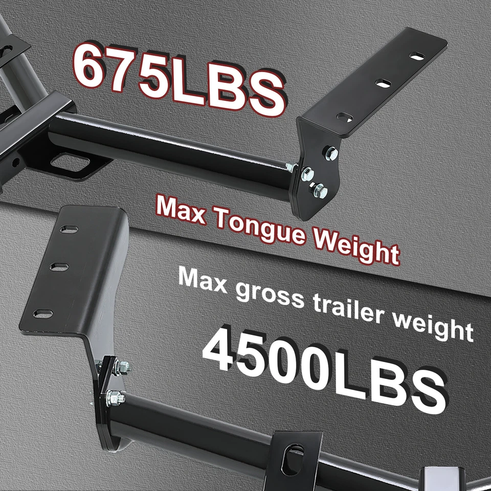 For Toyota RAV4 2006-2018 Class 3 Trailer Tow Hitch Receiver 2" Black 06-18 - Imagem 3 de 4