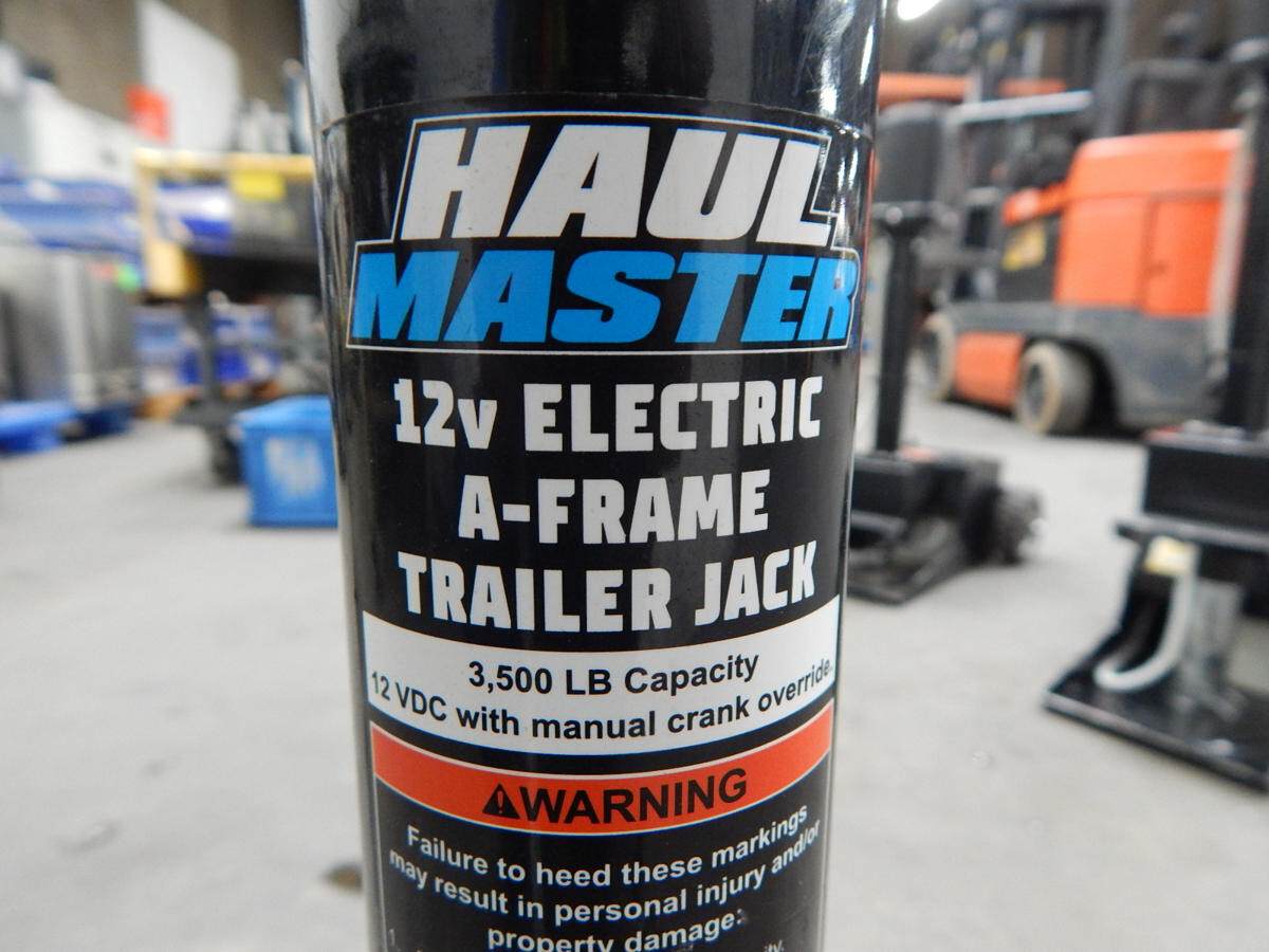 Lot of 3 Haul Master Trailer Jacks 12 V Electric M4478 eBay