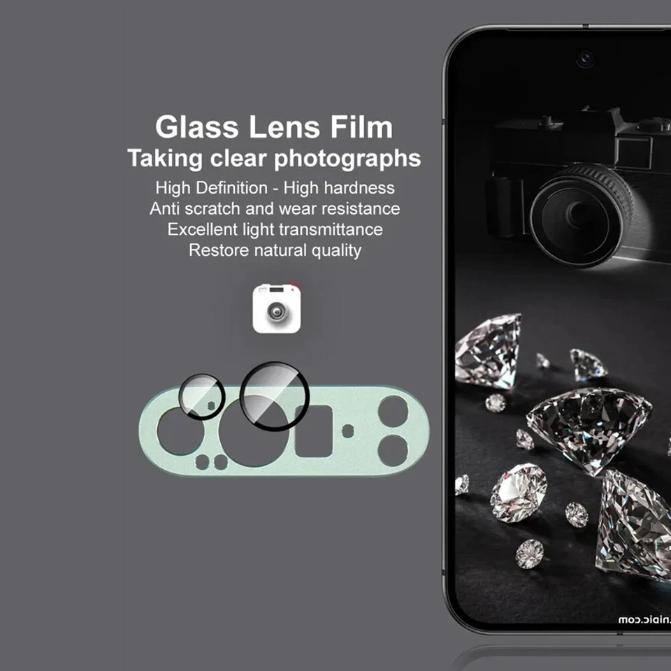 Alloy Metal Camera Lens 9H Glass Protector Ring Film fo Google Pixel 10 9 Pro XL - Image 4 of 4