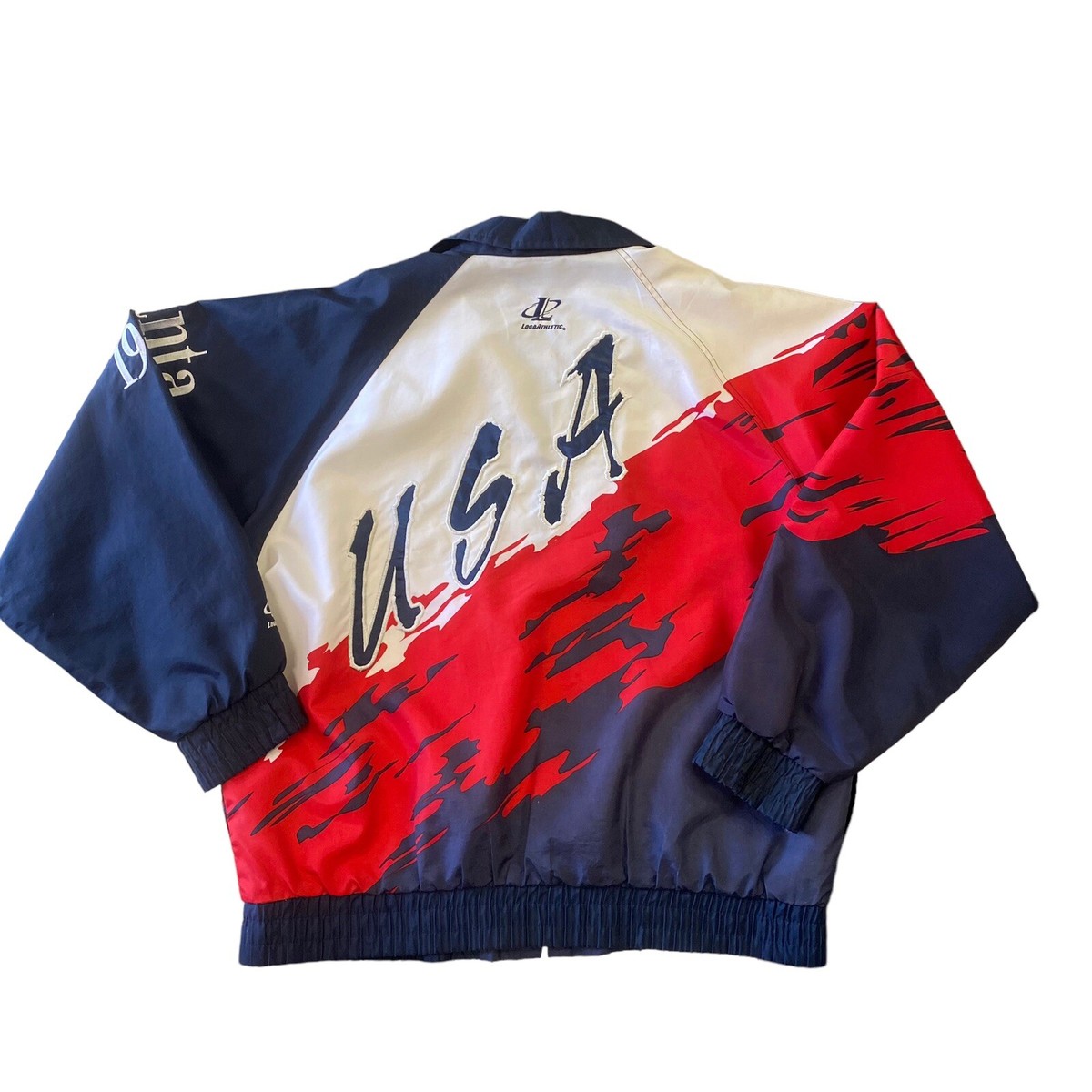 Vintage 1996 Splash Logo Athletic USA Atlanta Olympics Jacket
