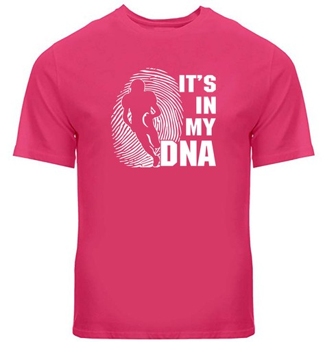 It's In My DNA American Football Shirt Football Fan Fingerprint T-shirt Game Day - Picture 16 of 25