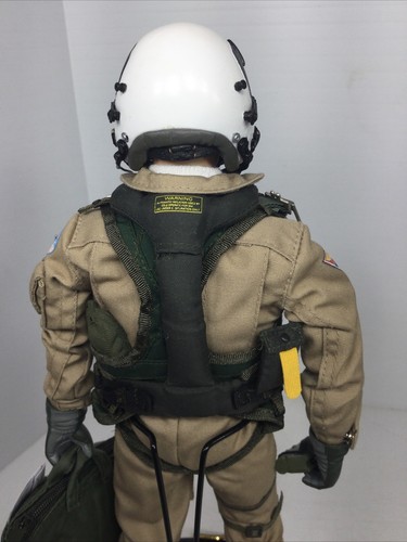 1/6 US NAVY F-14 VF-14 "TOP GUN" MODERN FIGHTER PILOT + STAND DID DRAGON BBI RC - Picture 17 of 24