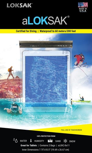 LOKSAK - aLOKSAK Element Proof Bag 8" x 11" (2 Pack)