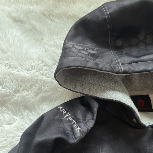 SUDADERA CON CAPUCHA KRYPTEK CAMUFLAJE NEGRA ESPARTANA TALLA MEDIANA - Imagen 5 de 7