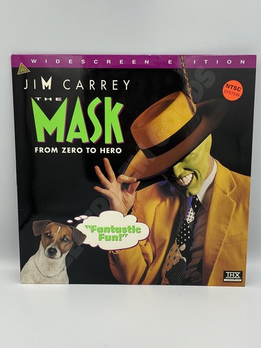 WIDESCREEN EDITION JIM CARREY THE MASK THX LASERDISC 1997 NTSC DTS STEREO SOUND - Picture 1 of 2