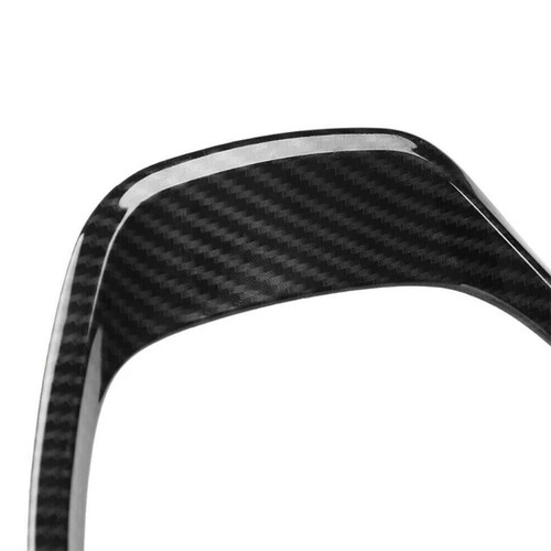 Cubierta de embellecedor de volante de aspecto de carbono para BMW Serie 1 3 F20 F30 F34 GT 12-16 - Imagen 9 de 11