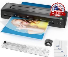 Maquina Plastificadora A3 Laminadora Modo Caliente y Frio Accesorios De Oficina