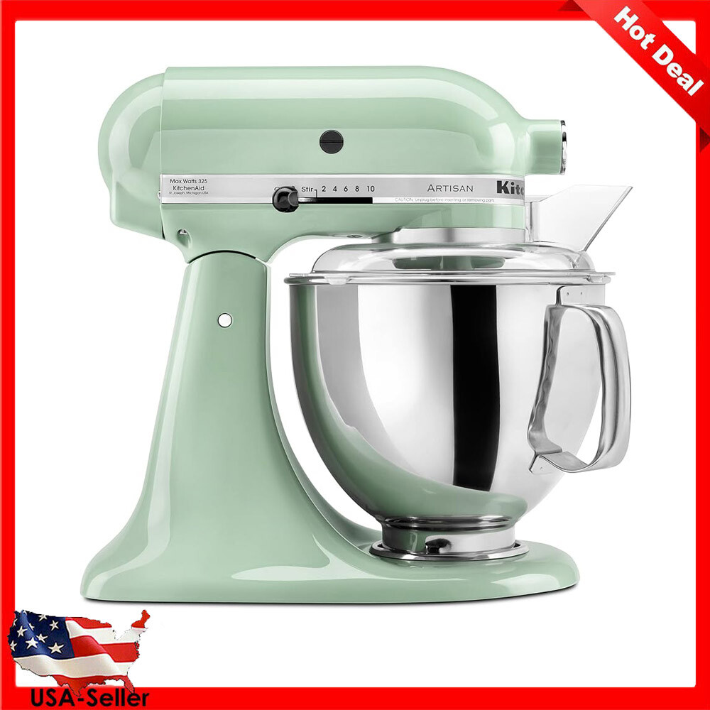 5QT Stainless Steel Tilt-Head Stand Mixer with Removable Bowl & Pouring Shield  -image