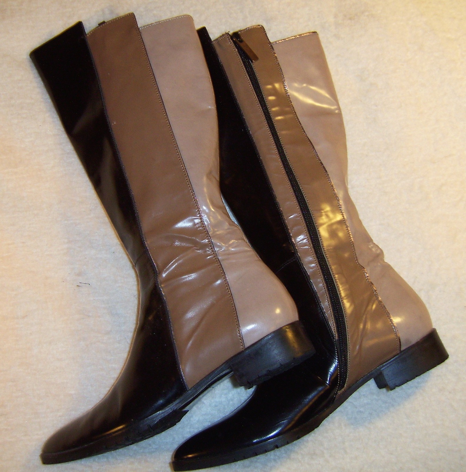 ELLE LADIES LEATHER KNEE Stiefel HIGH ZIP Stiefel KNEE EUR 40, UK 7 8d477a ELLE LADIES LEATHER KNEE Stiefel HIGH ZIP Stiefel KNEE EUR 40, UK 7 8d477a