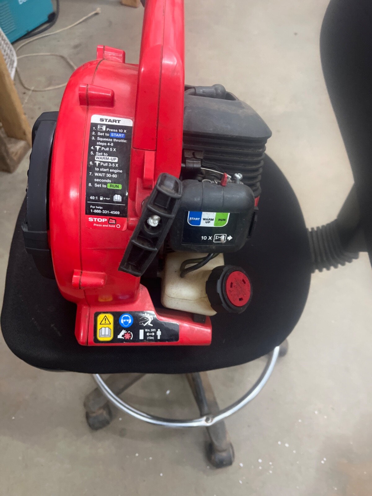 Craftsman B210 25CC 2Cycle Handheld Gas Leaf Blower 84931847477 eBay