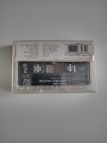 Bryan Ferry – The Ultimate Collection Cassette Tape Album EGMTV 2 - Picture 4 of 4