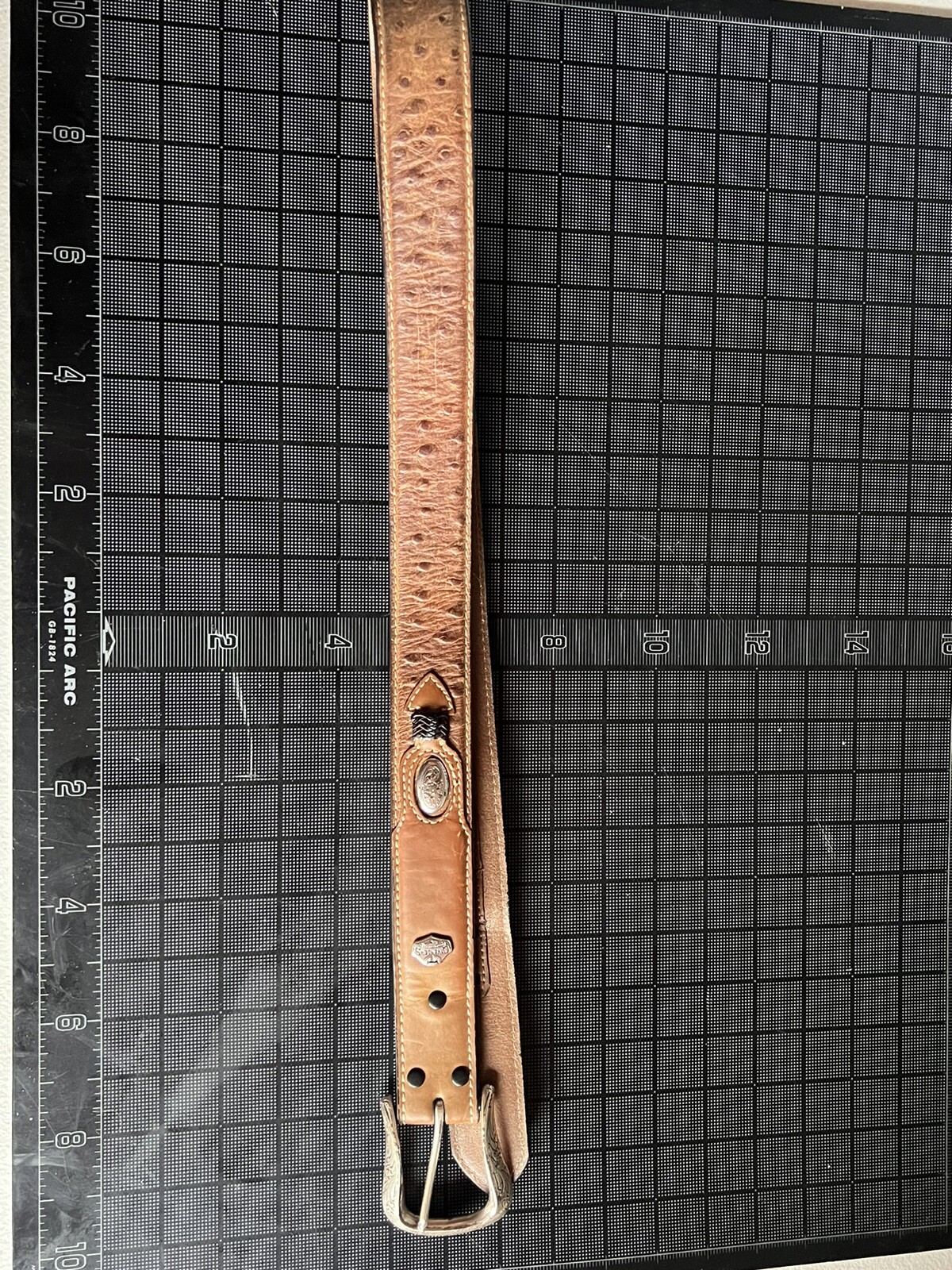 Cavenders Belt Mens 36 Brown Leather eBay