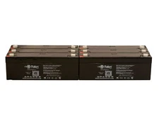 Raion Power 12V 2.3Ah Battery For Powertron PT2.2-12 - 6 Pack
