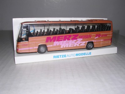 RIETZE #?????  MERZ Reisen Modern Bus ''Orange''  H.O. 1/87