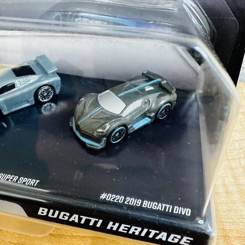 Micro Machines Series 4 Bugatti Heritage Chase Chrome Bugatti Type 35 3-Pack - Picture 6 of 11