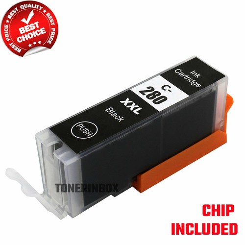PGI-280XXL PGI280 XXL BK Tinte für Canon PIXMA TS6120 TR7520 TS8120 TS9120 TS9520 - Bild 5 von 6