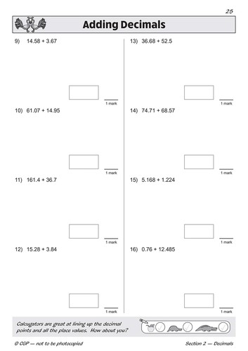 CGP Complete KS2 Maths SAT's Buster Workbook Bundle (Set #1) for year 6 - Picture 5 of 12