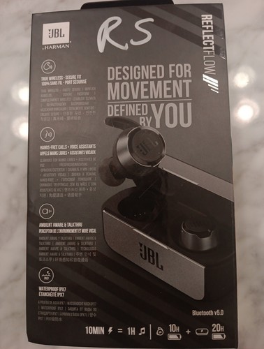 NEW HARMAN JBL REFLECT FLOW True Wireless Earbuds Waterproof Ambient Aware - Picture 4 of 7