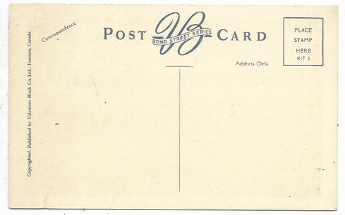Kitchener Ontario Postcard General Hospital Unused White Border - Bild 2 von 2