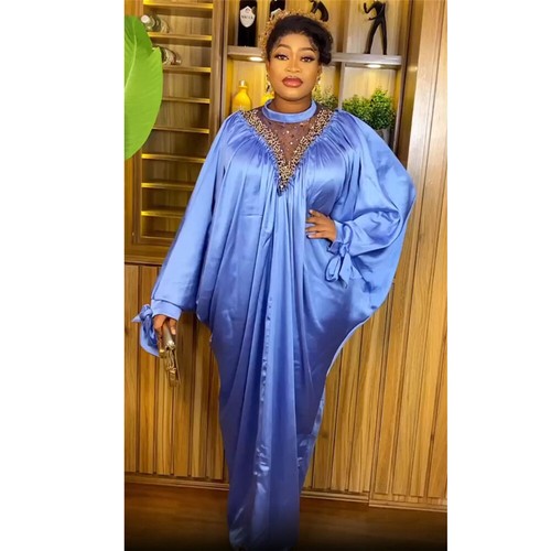 African Women Maxi Dress Abaya Dubai Moroccan Kaftan Muslim Caftan Dashiki Gown - Picture 6 of 201