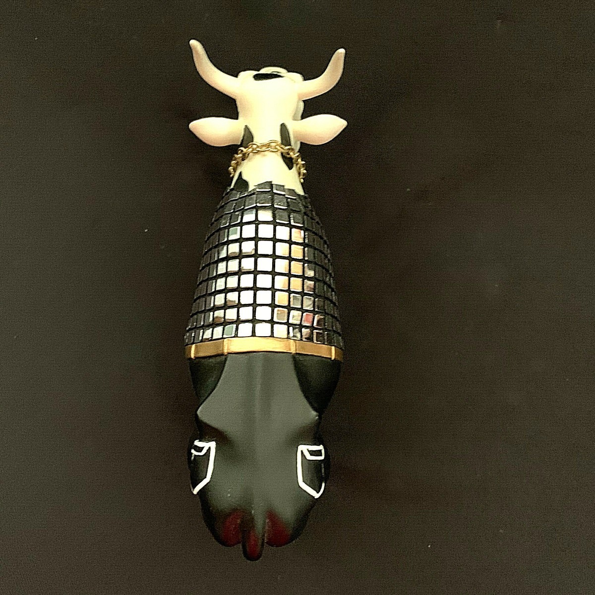*限定* Disco Cow Figure CowParade カウパレード Amazon.com: CowParade Party Cow (Medium) : Home & Kitchen