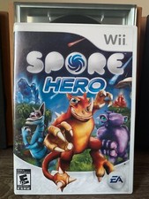 Spore Hero - Nintendo Wii - LIKE NEW - HARDLY USED - WITH MANUAL - FREE SHIPPING