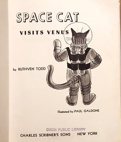 Space Cat Visits Venus With Dust Jacket VG Hardback 1955 - Picture 4 of 6