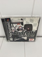 Andretti Racing (Sony PlayStation 1, 1996) CIB Black Label