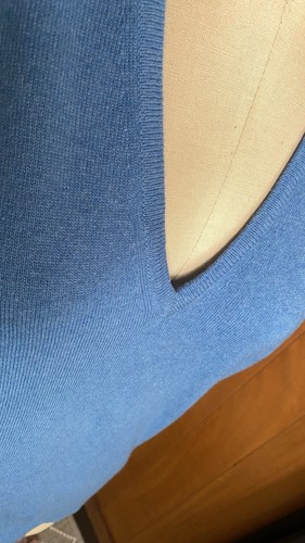 Vintage Pringle Slimline of Scotland Vest Men Blue V Neck for Bloomingdales - Picture 2 of 6