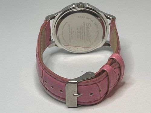 Working Ladies Silver and Pink Hello Kitty Quartz Watch EA - Picture 4 of 9