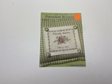 JBW Designs Sweet Nothings Friendship Blossoms Counted Cross Stitch Pattern 7P