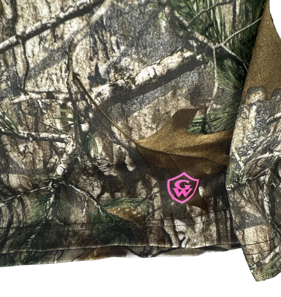Game Winner Long Sleeve Shirt Realtree Camoflauge Size S. Women’s Hunting - Image 2 of 4